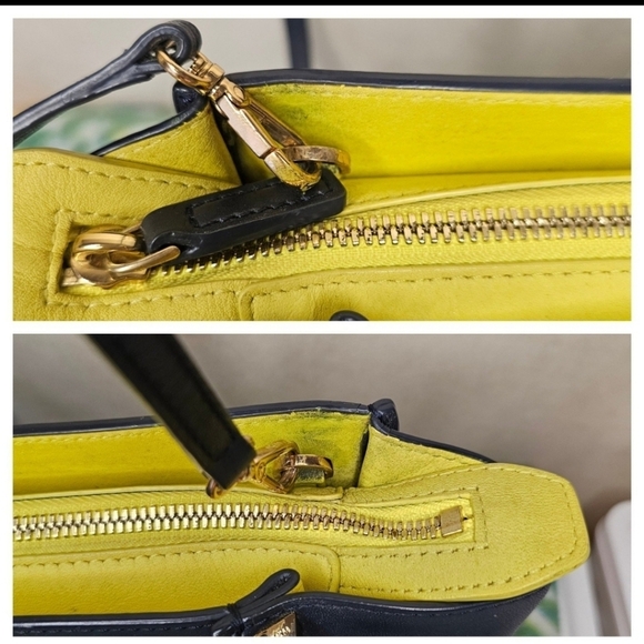 🔹️MCM🔹️ "RARE" MINI NAVY BLUE CROSSBODY BAG ✨️💙 - Picture 5 of 12